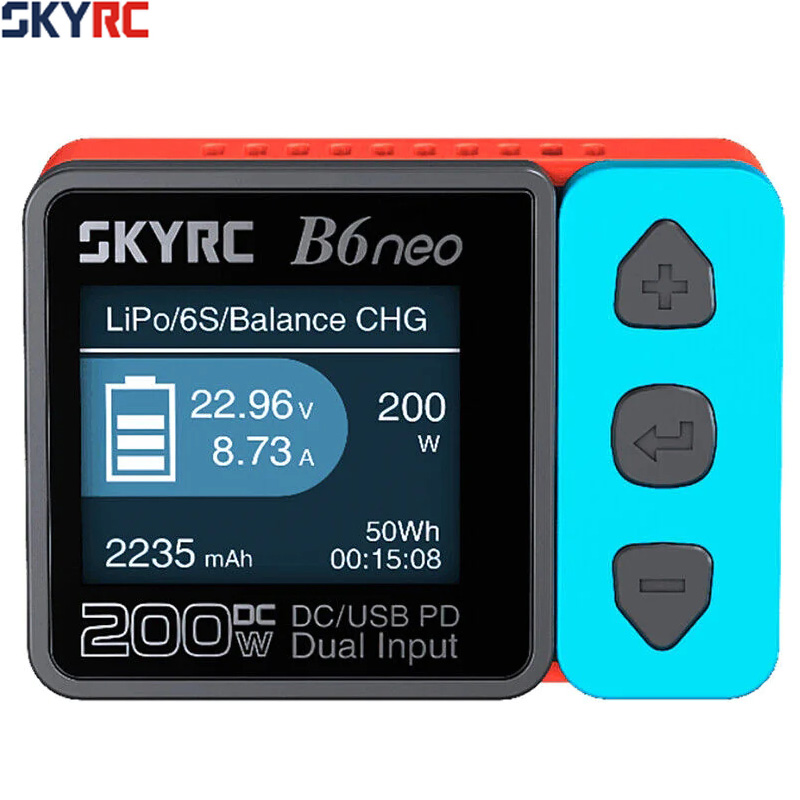 Skyrc B6 Neo Smart Charger - Carregador inteligente SkyRC B6 Neo 200w