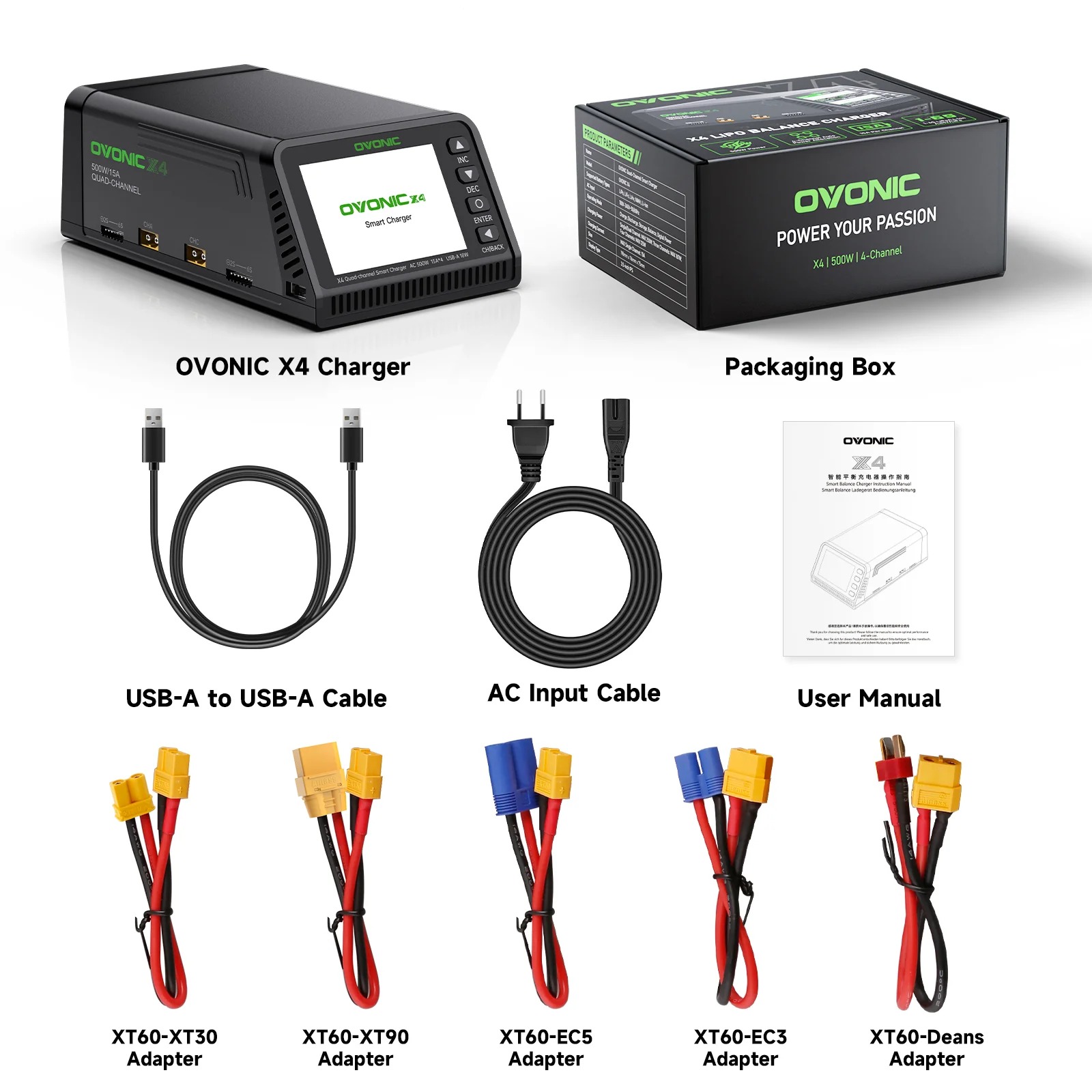 Toolkitrc M6Dac Smart Charger - Carregador de Bateria Inteligente Ovonic X4