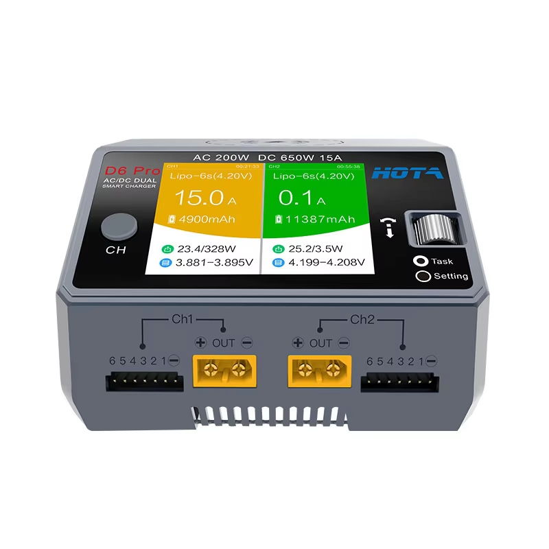Carregador e Descarregador Int - Hota D6 Pro Dual Lipo Charger avaliação e preço