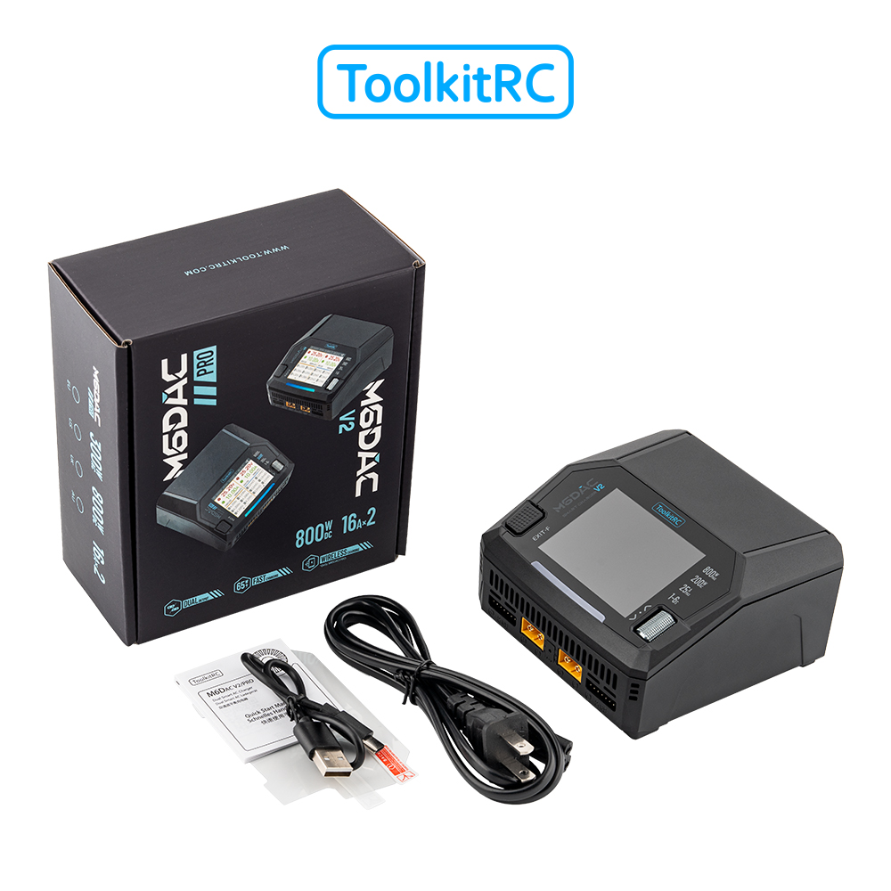 Toolkitrc m6dac v2 m6dac pro d - Toolkitrc M6Dac Smart Charger avaliação e preço