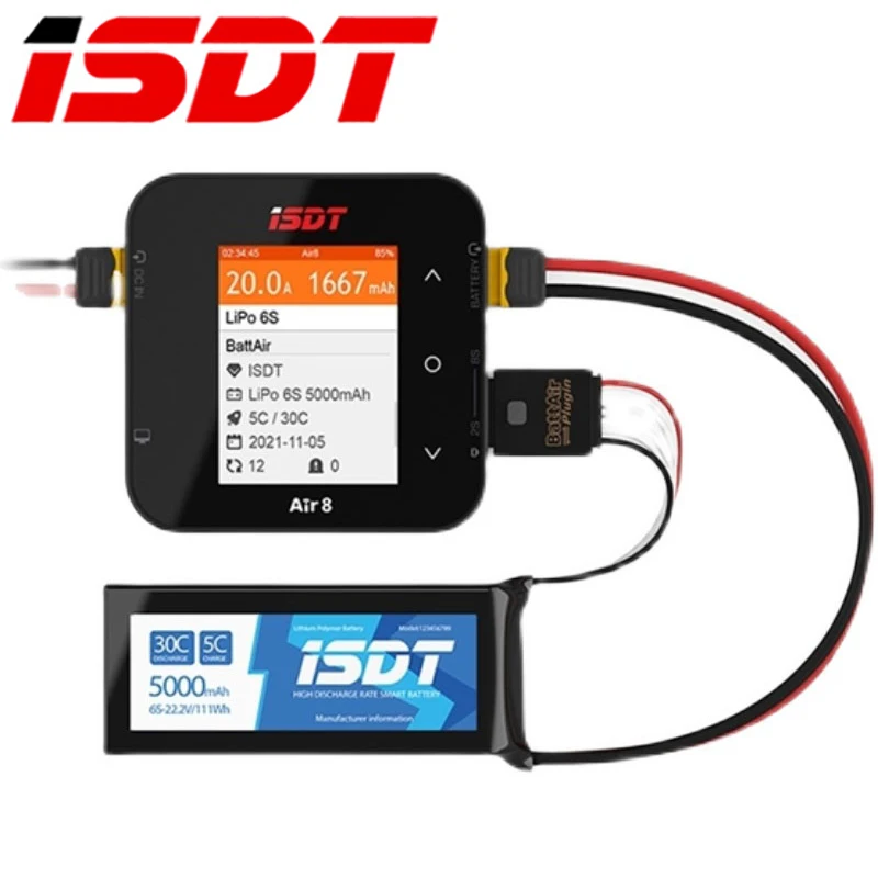 Carregador/Descarregador de Ba - Isdt Air8 8S Lipo Charger avaliação e preço
