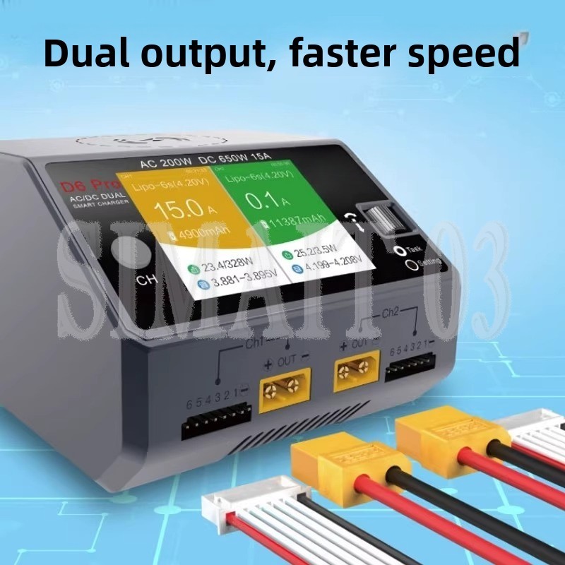 Carregador Inteligente HOTA D6 - Hota D6 Pro Dual Lipo Charger avaliação e preço