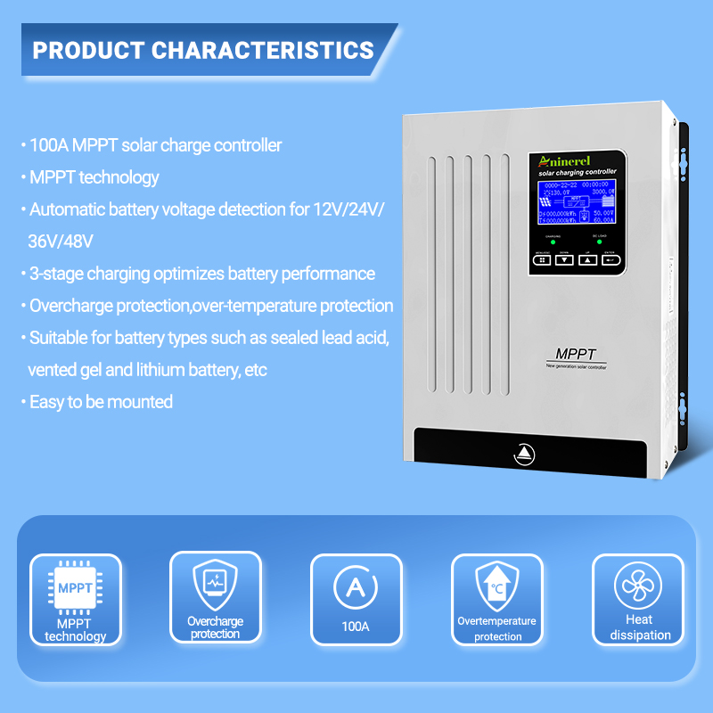 Controlador de Carga Solar Ani - Lifepo4 12V 100Ah Bms Bluetooth avaliação e preço