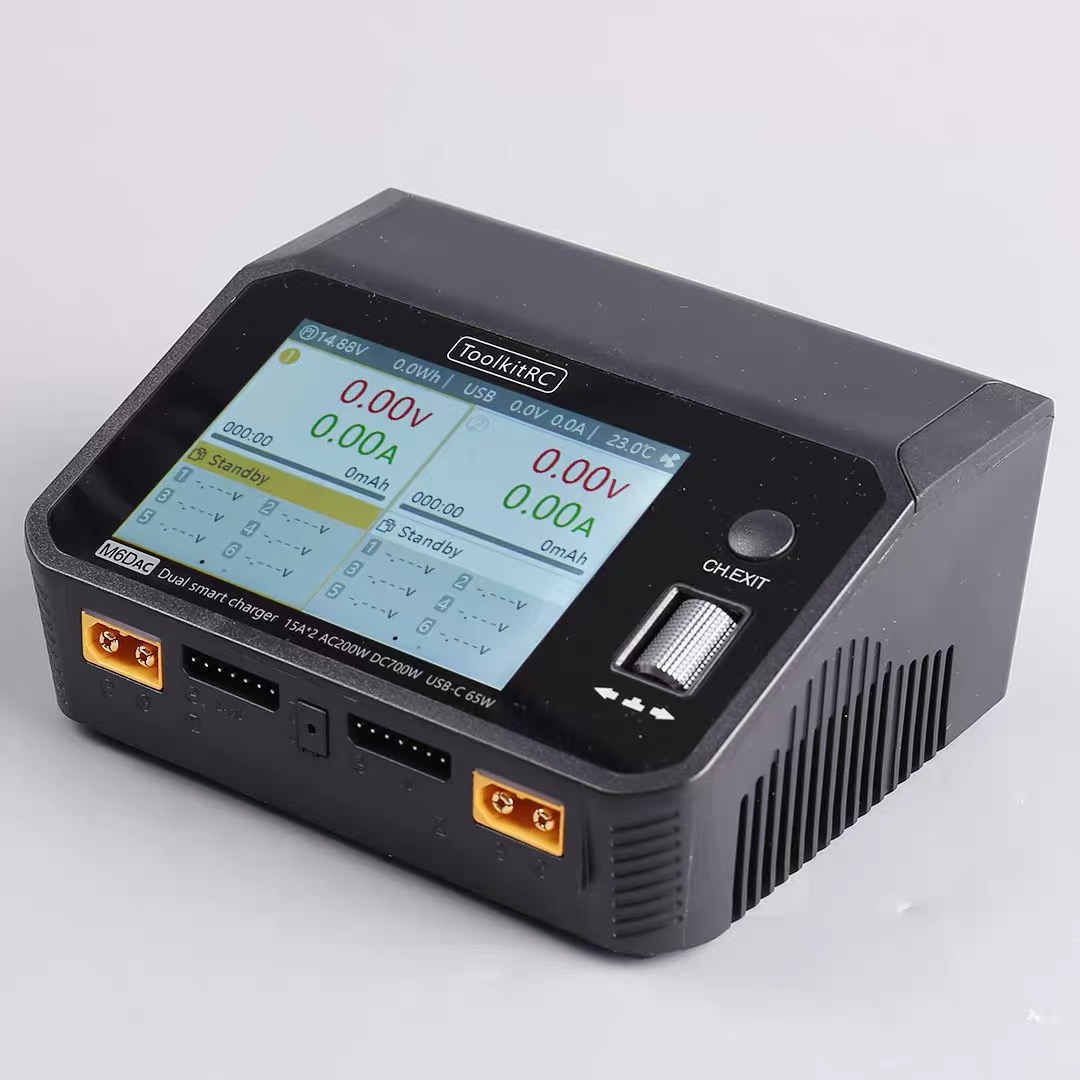 ToolkitRC M6DAC 350W X 2 USB-C - Toolkitrc M6Dac Smart Charger avaliação e preço