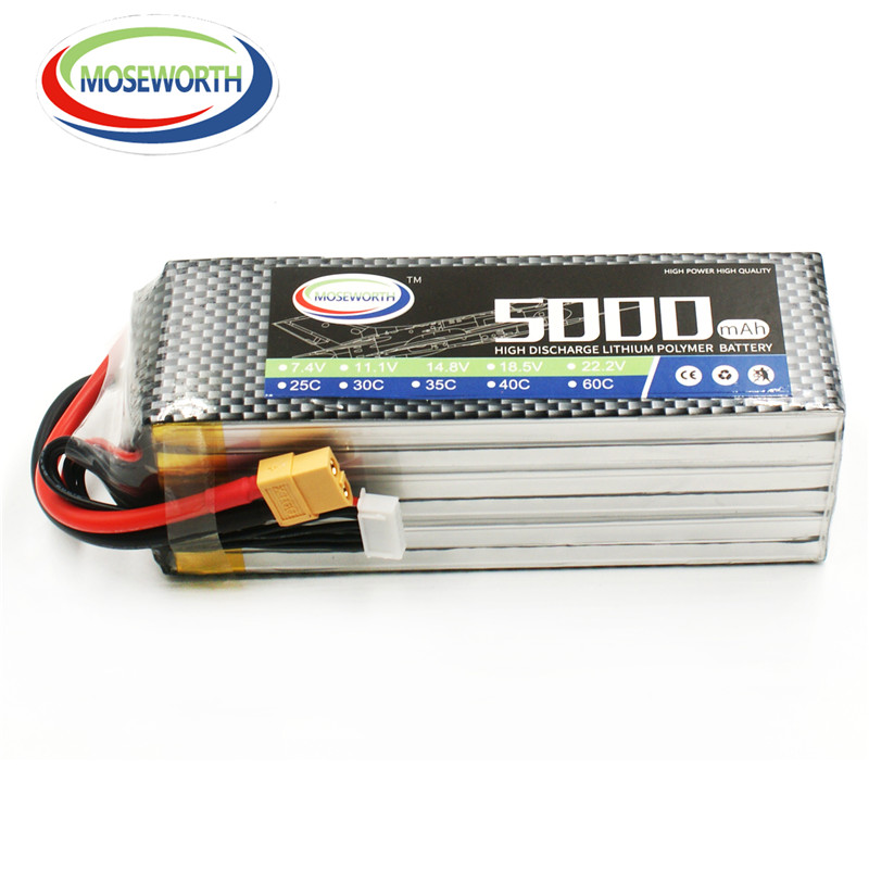 Bateria LiPo para RC Drone, Br - 6S Lipo Battery 22.2V 5000Mah avaliação e preço