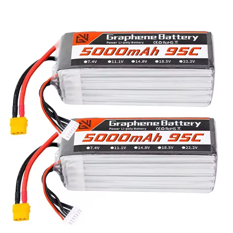 Bateria Lipo 6S 5000mAh XT60 X - 6S Lipo Battery 22.2V 5000Mah avaliação e preço