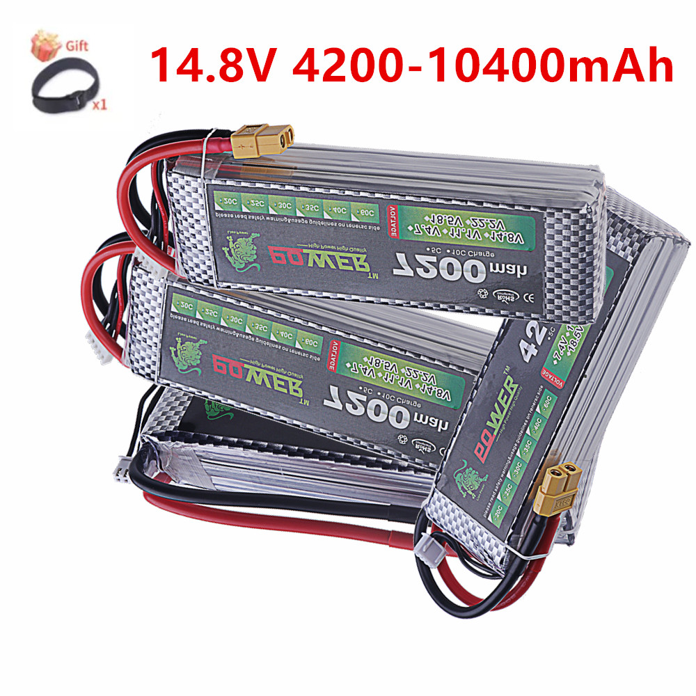 Bateria Lipo 4200mAh 5200mAh 6 - 4S Lipo Battery 14.8V 6000Mah avaliação e preço